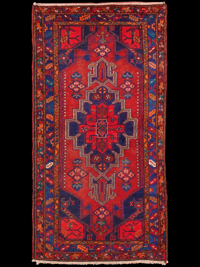 Komean geometrinen Hamadan – 206 x 104 cm