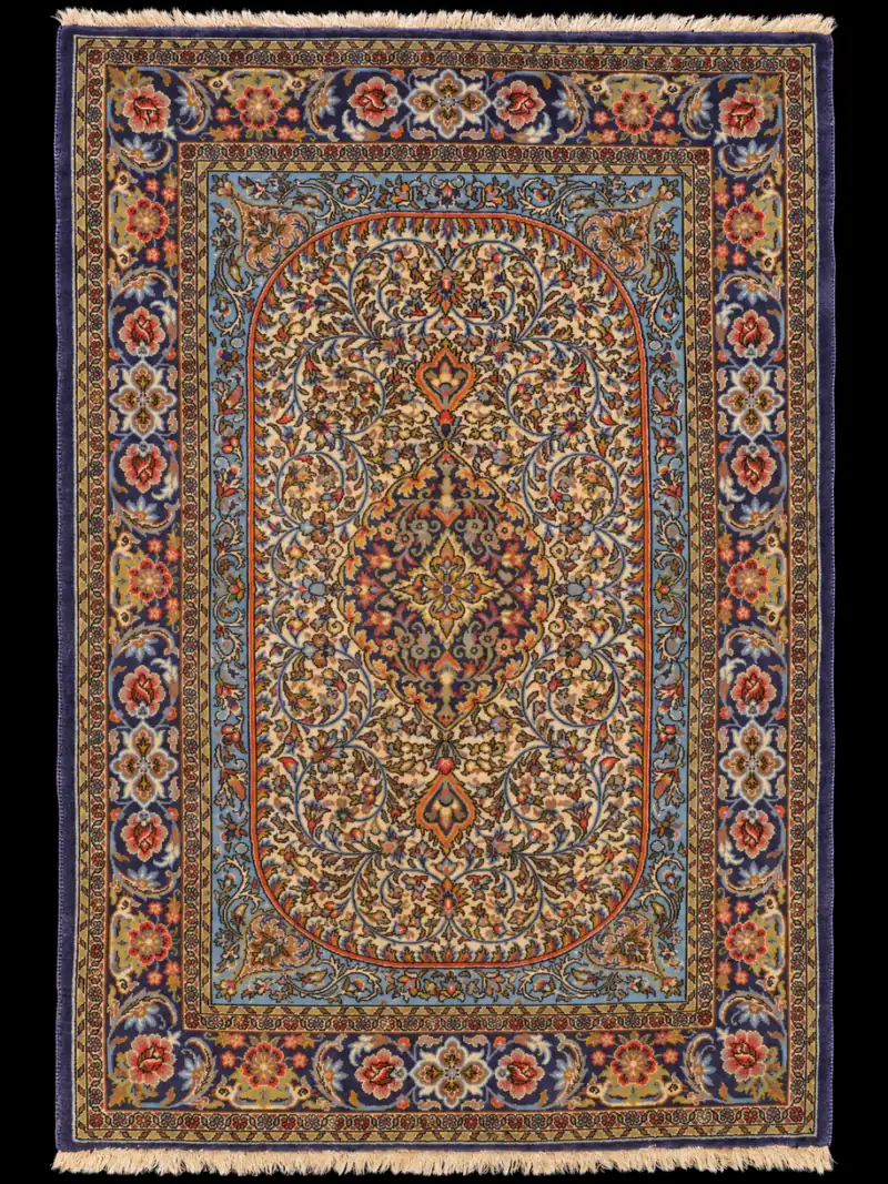 Runsaan yksityiskohtainen Ghom – 162 x 110 cm