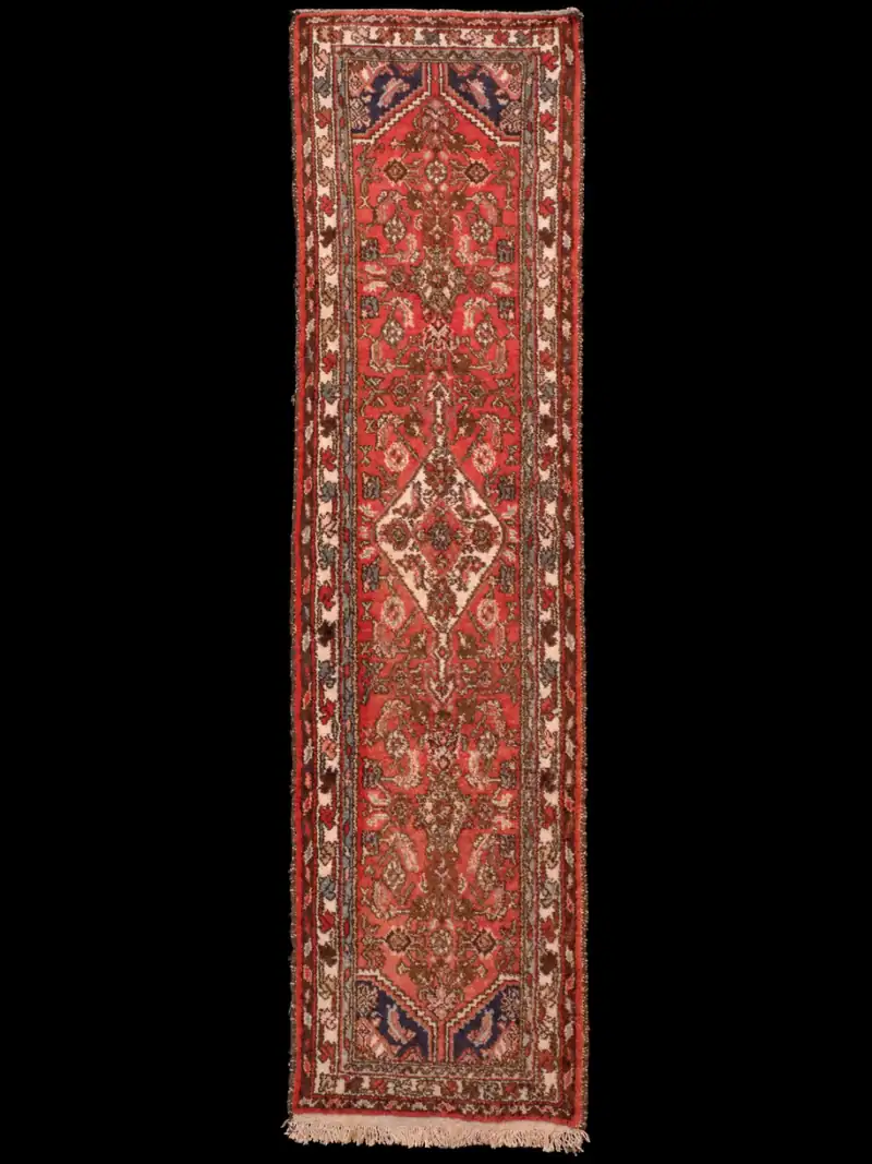 Perinteinen Hamadan-käytävämatto – 280 x 71 cm