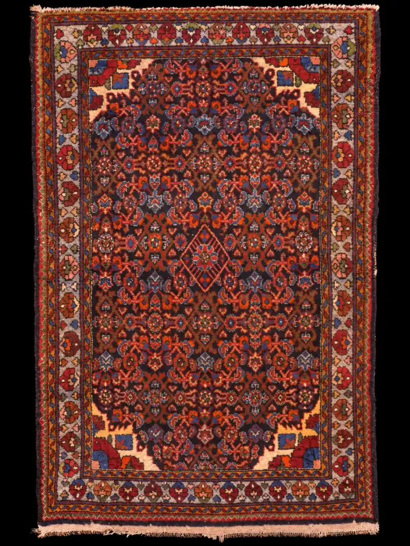 Näyttävä puoliantiikki-Hamadan – 153 x 100 cm