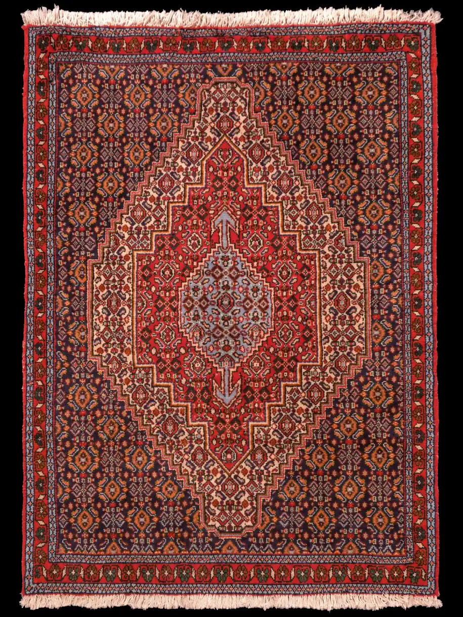 Runsaan harmoninen Senneh – 105 x 74 cm