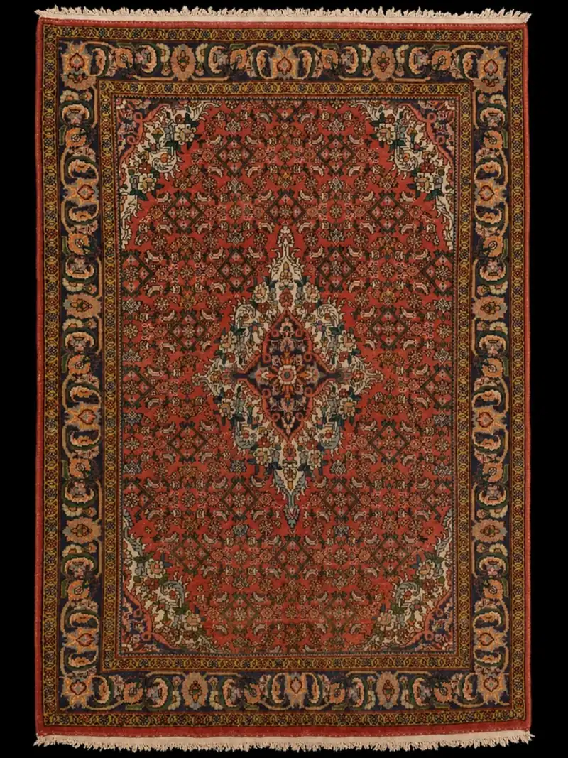 Värikkään persoonallinen Bijar – 160 x 108 cm