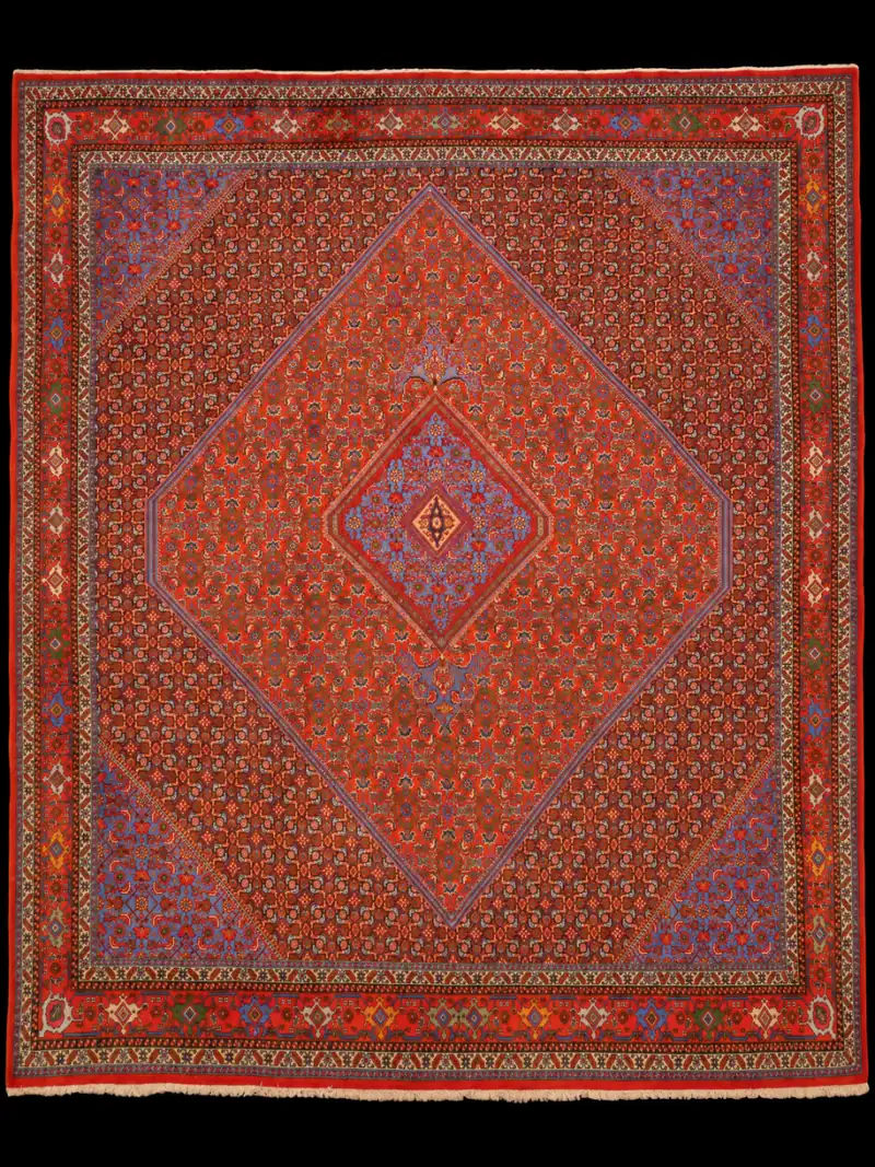 Hehkuvan tyrmäävä Bijar – 382 x 305 cm