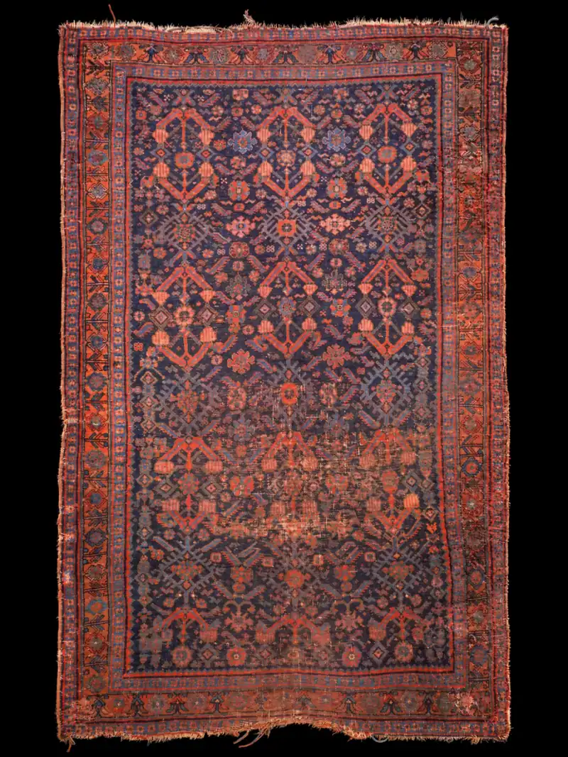 Upea antiikkinen Bijar 1800-luvulta – 210 x 130 cm
