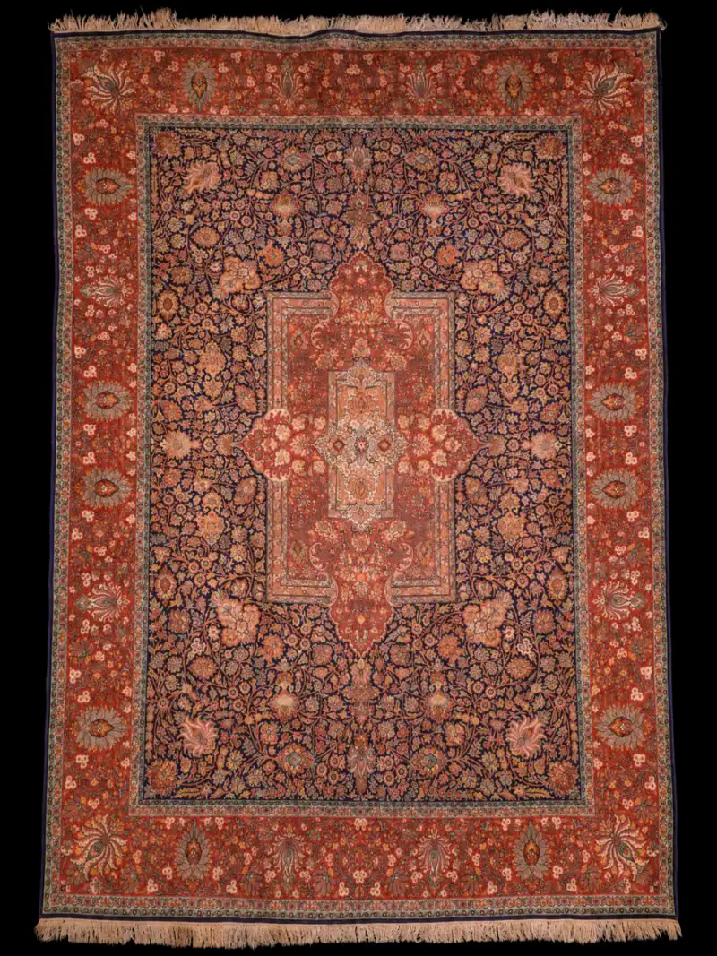 Silkkimatto - Leiskuvan lämmin Kashmir – 335 x 245 cm