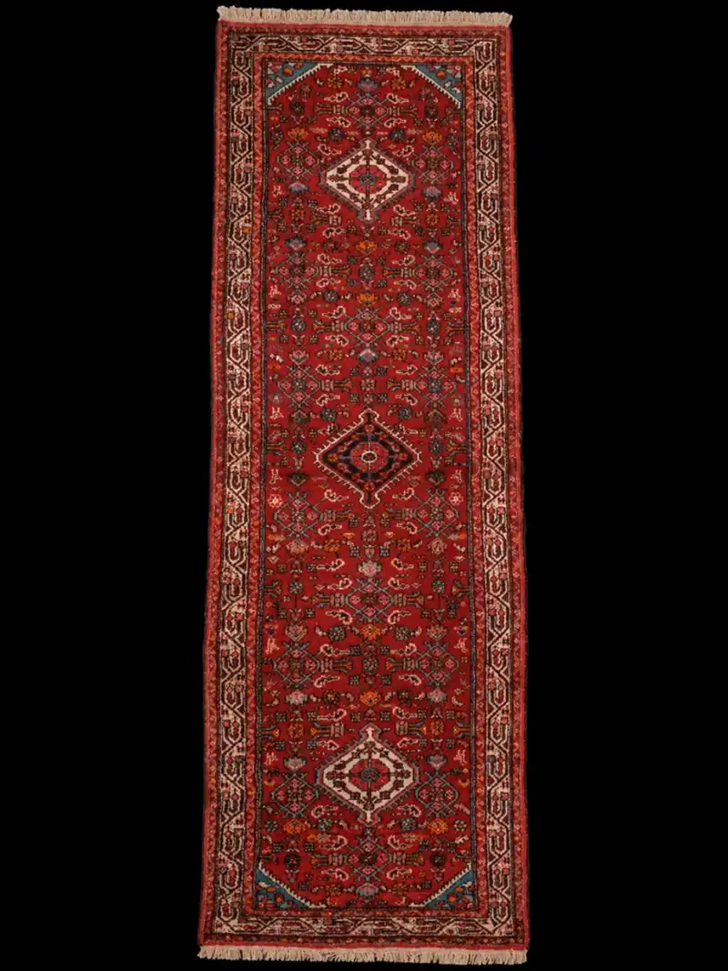 Ryhdikäs Hamadan-käytävämatto – 310 x 105 cm