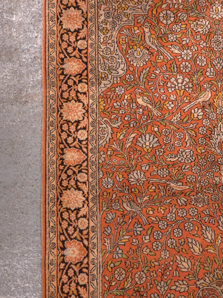 Kashmir-maton reunan yksityiskohta