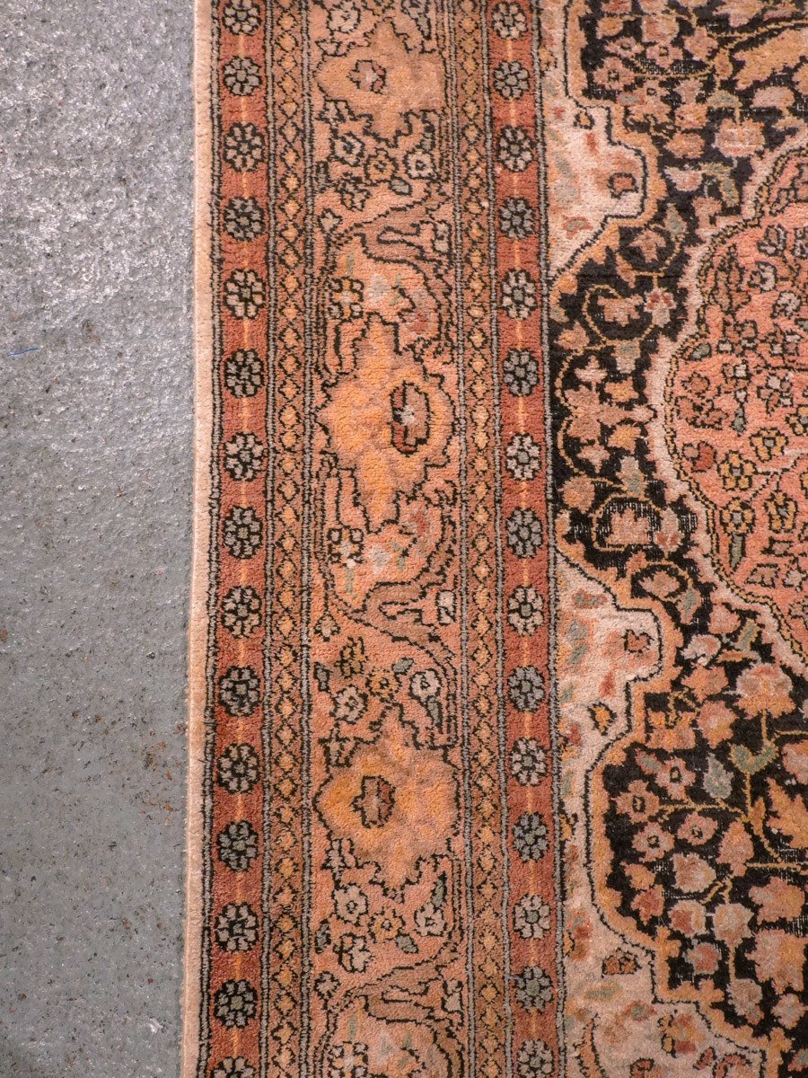 Kashmir-maton kuvioinnin yksityiskohta