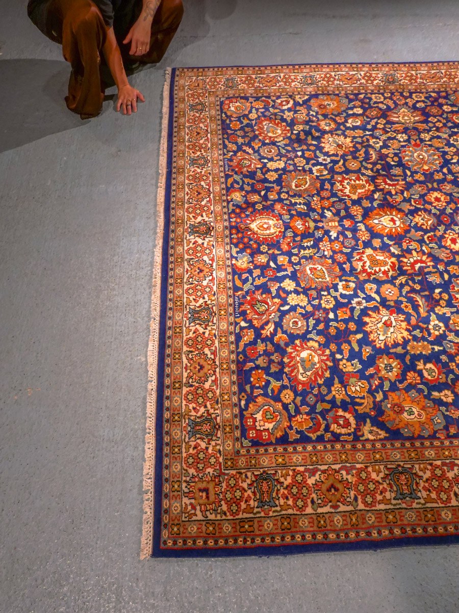 Tabriz-maton kuvioinnin yksityiskohta