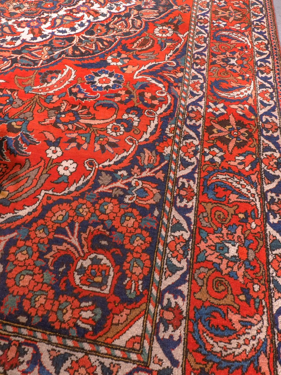 Bahtijaari-maton kuvioinnin yksityiskohta
