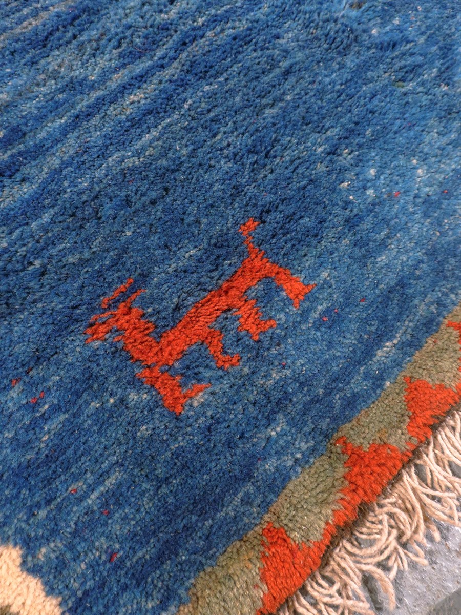 Muu käsinsolmittu Gabbeh-villamatto, 120 × 113 cm