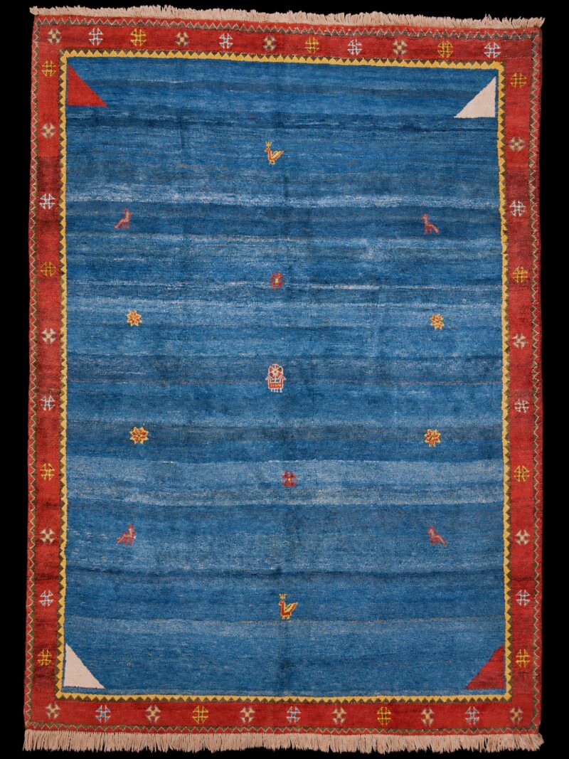 Muu käsinsolmittu Gabbeh-villamatto, 297 × 211 cm