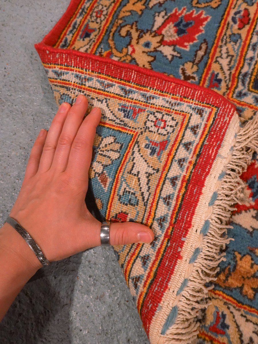 Muu käsinsolmittu Ghom-villamatto, 269 × 157 cm