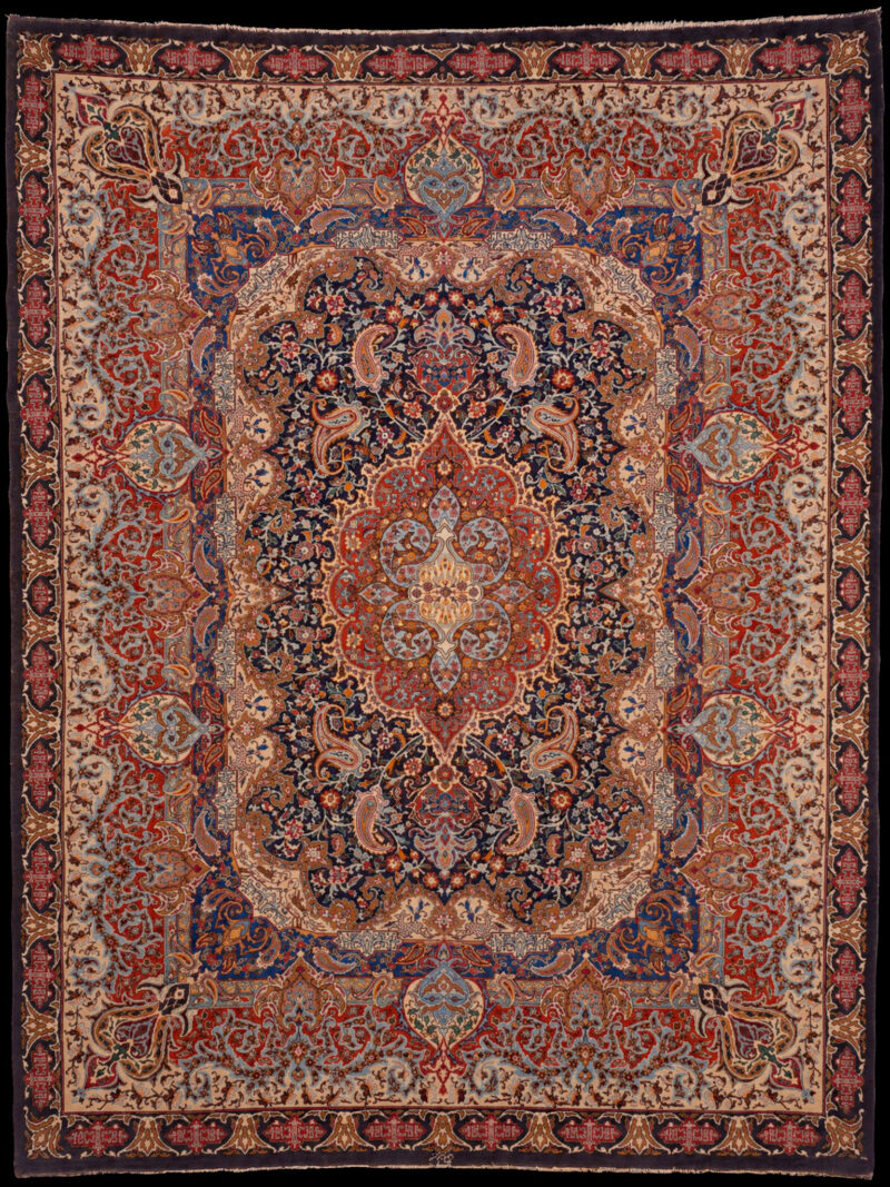 yltäkylläisen koristeellinen palatsikokoinen kashmar – 385 x 303 cm