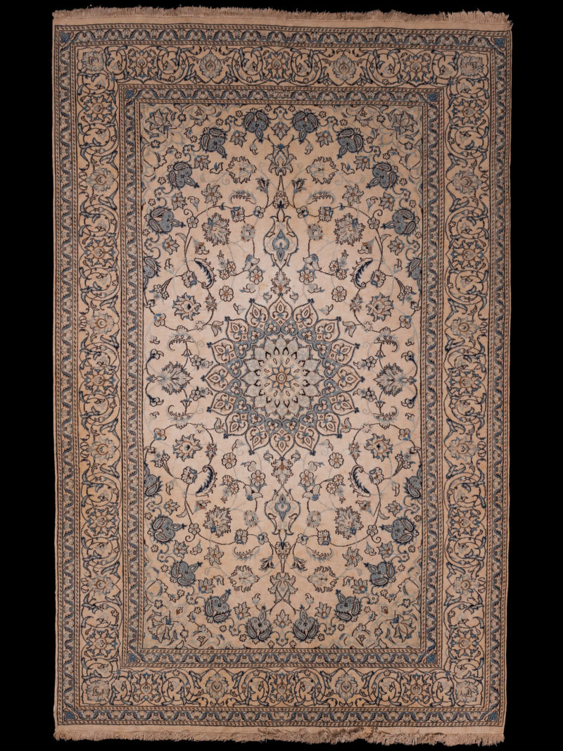 raikkaan vaalea nain silkkidetaljeilla – 305 x 200 cm