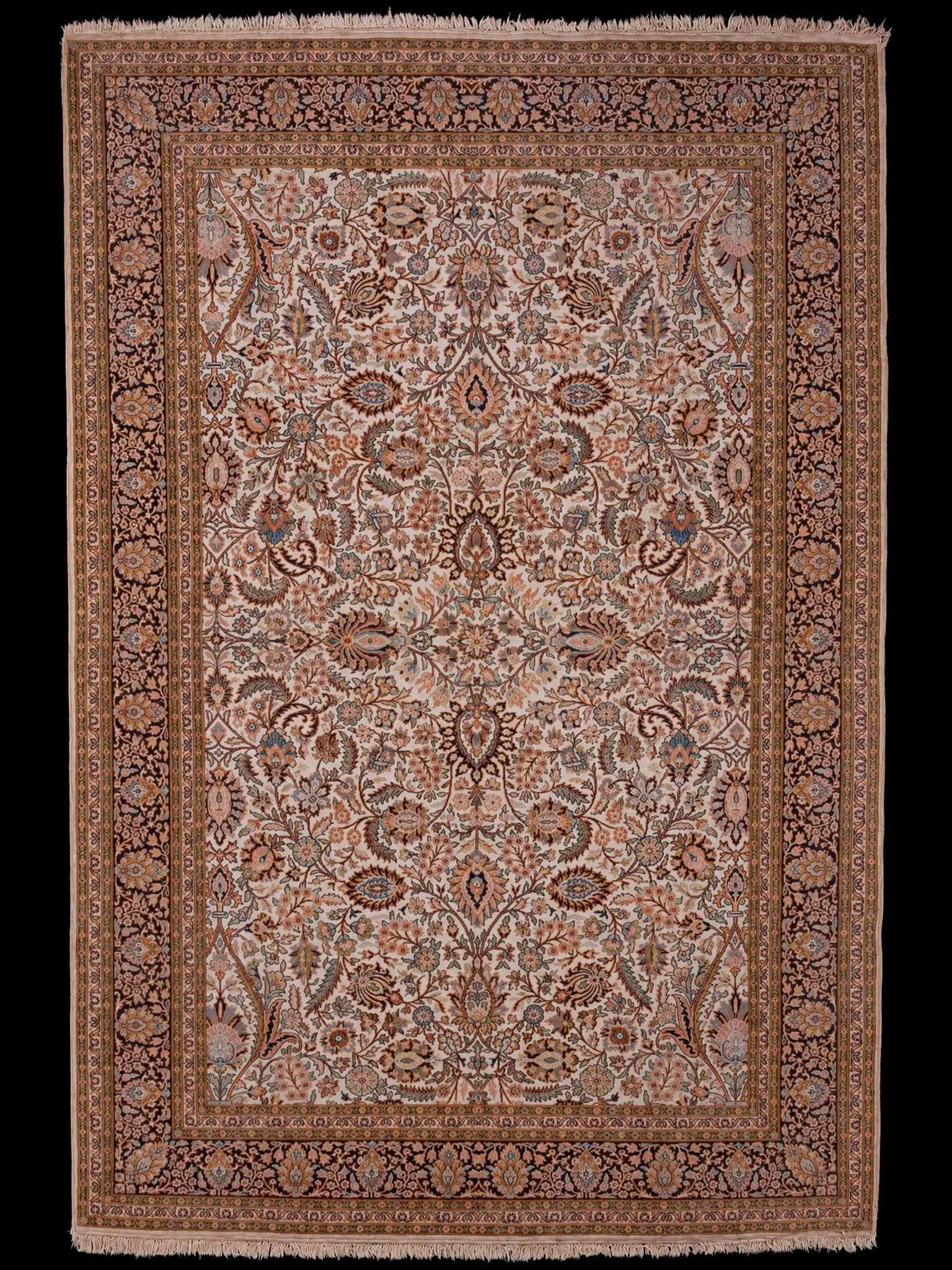 silkkimatto – herkän kaunis kashmir – 236 x 156 cm