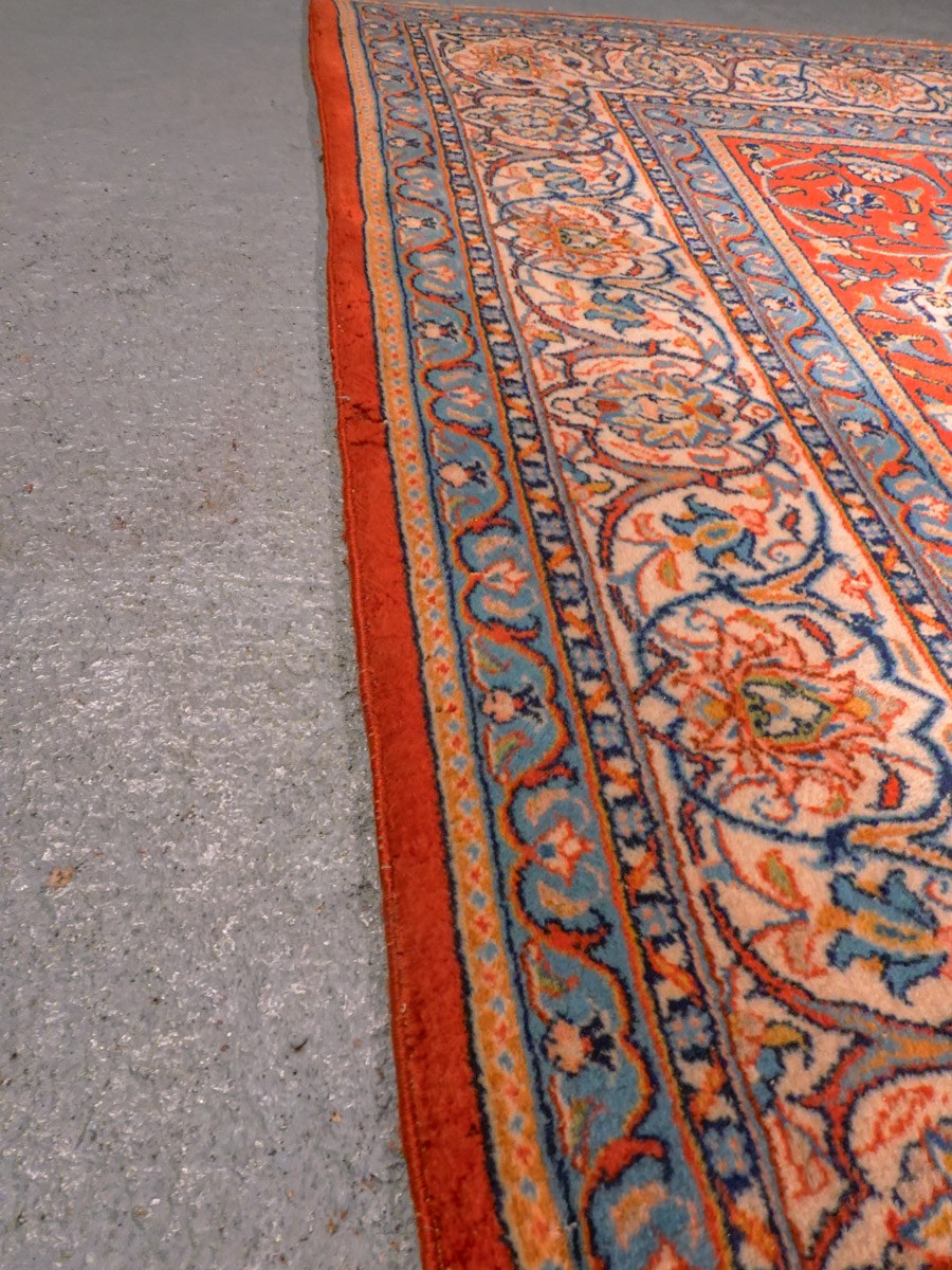 Muu käsinsolmittu Sarouk-villamatto, 347 × 250 cm