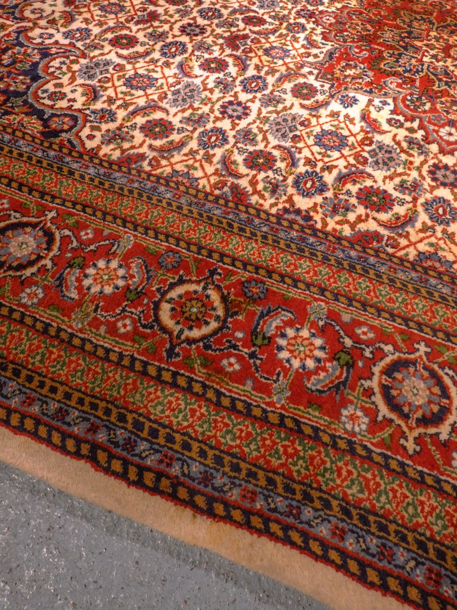 Tabriz-maton kuvioinnin yksityiskohta