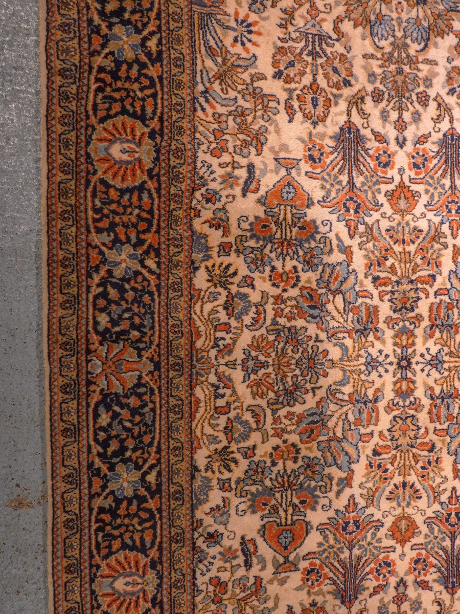 Tabriz-maton kuvioinnin yksityiskohta