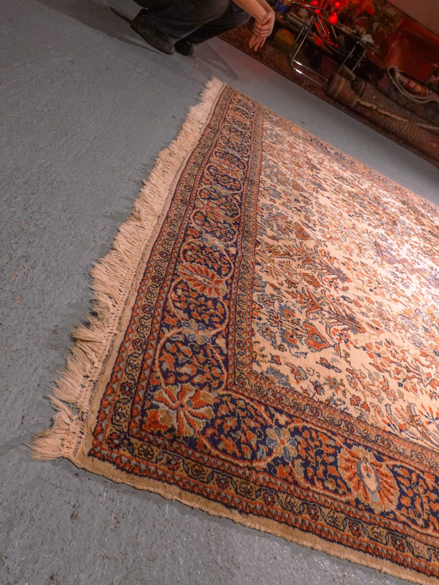 Tabriz-maton kuvioinnin yksityiskohta